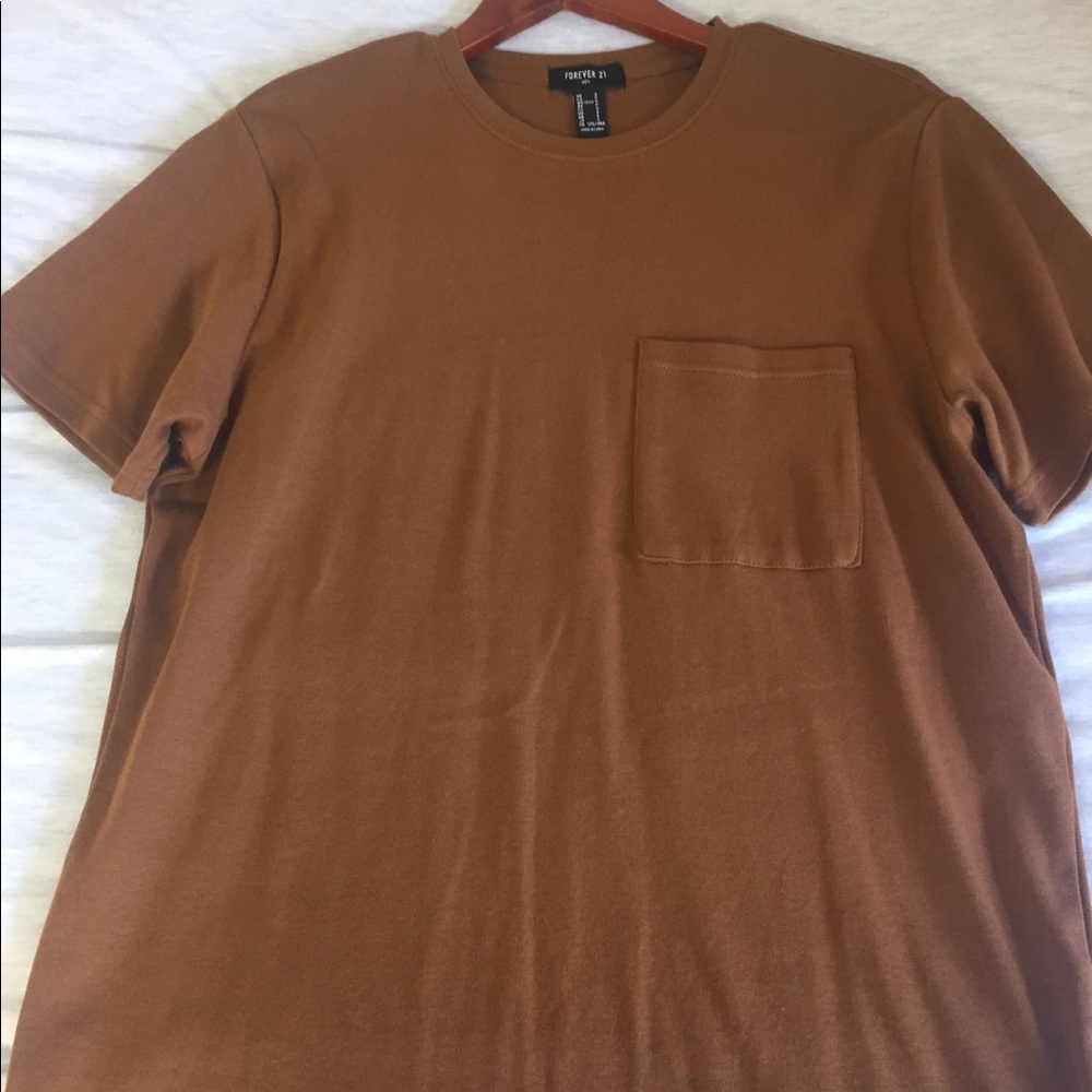 Unisex brown shirt